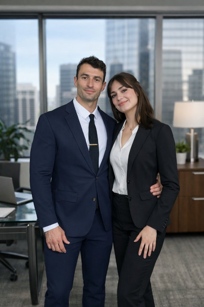 Jake Wilhelm and Eliza Cook, founders of Altus Case Intelligence